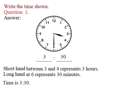 Everyday-Mathematics-3rd-Grade-Answer-Key-Unit-1-Math-Tools,-Time,-and-Multiplication-Everyday-Math-Grade-3-Home-Link-1.3-Answer-Key-Telling-Time-Question-3