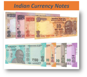Indian Rupees Notes