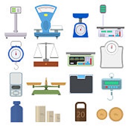 Tools used for measuring mass