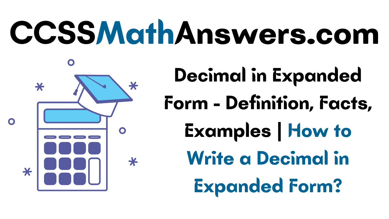 Decimal in Expanded Form