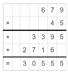 Multiply a Number by a 2-Digit Number 3