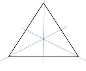 3 lines symmetry