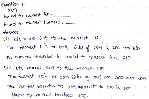 Go Math Grade 3 Answer Key Chapter 1 Addition and Subtraction within 1,000 Page 15 Q7