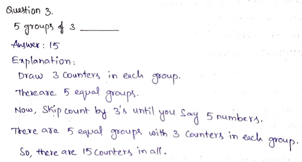 Go Math Grade 3 Answer Key Chapter 3 Understand Multiplication Page 143 Q3