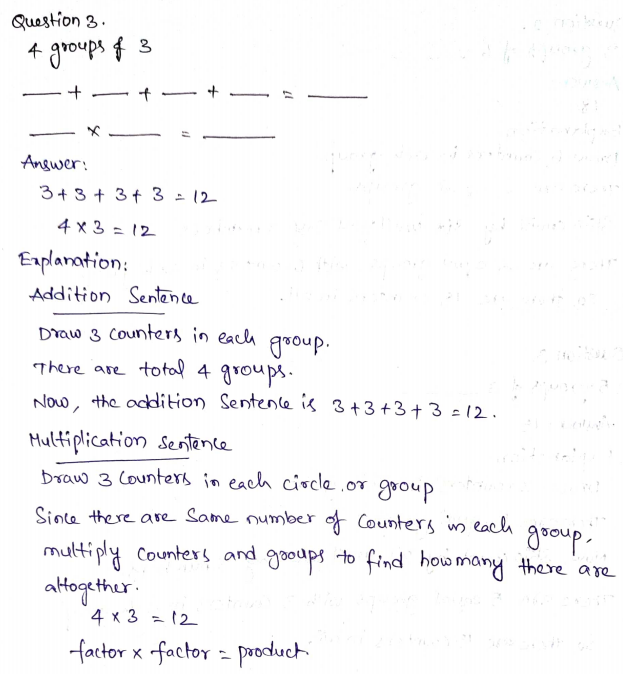Go Math Grade 3 Answer Key Chapter 3 Understand Multiplication Page 149 Q3