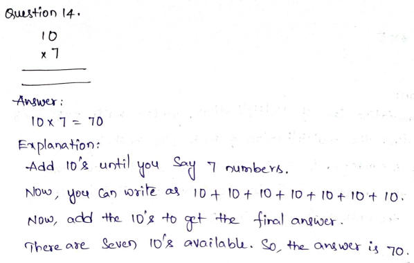 Go Math Grade 3 Answer Key Chapter 4 Multiplication Facts and Strategies Page 201 Q14