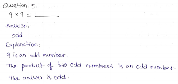Go Math Grade 3 Answer Key Chapter 4 Multiplication Facts and Strategies Page 233 Q5