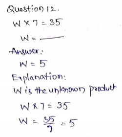 Go Math Grade 3 Answer Key Chapter 5 Use Multiplication Facts Page 271 Q12