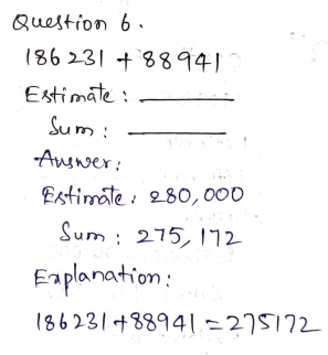 Go Math Grade 4 Answer Key Chapter 1 Place Value, Addition, and Subtraction to One Million Page 39 Q6