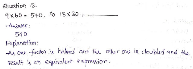 Go Math Grade 4 Answer Key Chapter 2 Multiply by 1-Digit Numbers Page 109 Q13