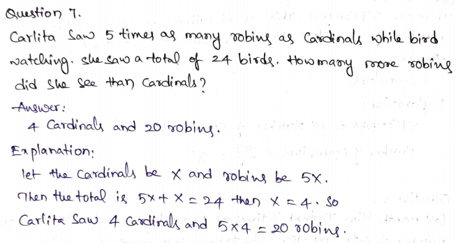 Go Math Grade 4 Answer Key Chapter 2 Multiply by 1-Digit Numbers Page 71 Q7