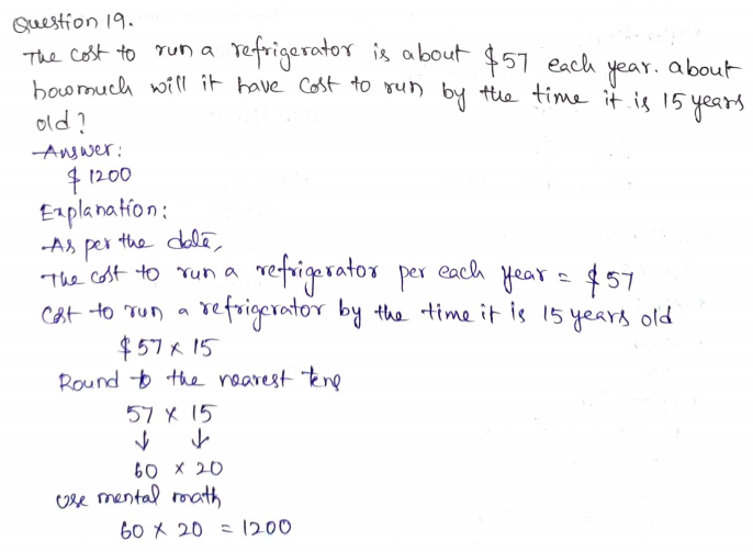 Go Math Grade 4 Answer Key Chapter 3 Multiply 2-Digit Numbers Page 154 Q19