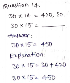 Go Math Grade 4 Answer Key Chapter 3 Multiply 2-Digit Numbers Page 179 Q14