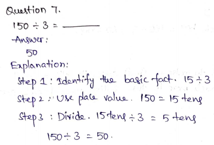 Go Math Grade 4 Answer Key Chapter 4 Divide by 1-Digit Numbers Page 219 Q7
