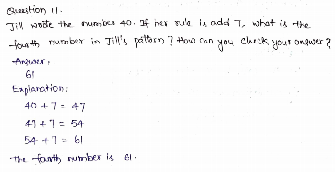 Go Math Grade 4 Answer Key Chapter 5 Factors, Multiples, and Patterns Page 319 Q11
