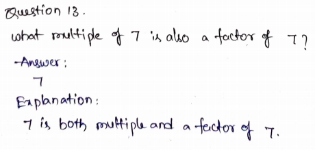 Go Math Grade 4 Answer Key Chapter 5 Factors, Multiples, and Patterns Page 320 Q13