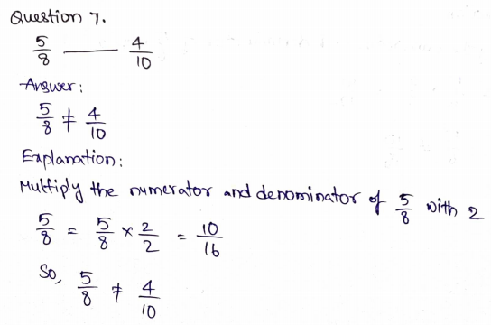 Go Math Grade 4 Answer Key Chapter 6 Fraction Equivalence and Comparison Page 331 Q7