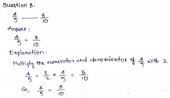 Go Math Grade 4 Answer Key Chapter 6 Fraction Equivalence and Comparison Page 335 Q8