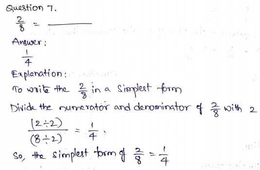 Go Math Grade 4 Answer Key Chapter 6 Fraction Equivalence and Comparison Page 343 Q7