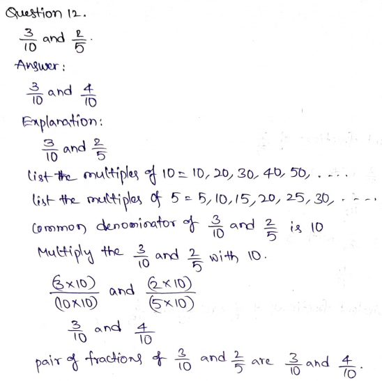 Go Math Grade 4 Answer Key Chapter 6 Fraction Equivalence and Comparison Page 357 Q12