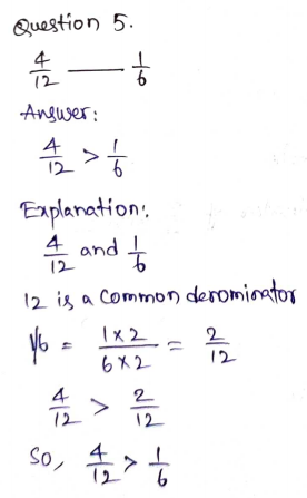 Go Math Grade 4 Answer Key Chapter 6 Fraction Equivalence and Comparison Page 369 Q5
