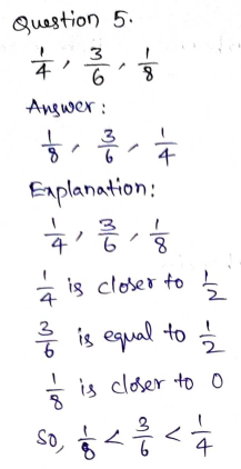 Go Math Grade 4 Answer Key Chapter 6 Fraction Equivalence and Comparison Page 373 Q5