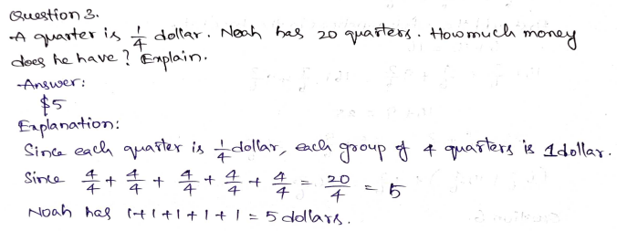 Go Math Grade 4 Answer Key Chapter 7 Add and Subtract Fractions Page 443 Q3