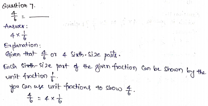 Go Math Grade 4 Answer Key Chapter 8 Multiply Fractions by Whole Numbers Page 459 Q7