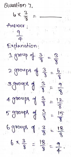 Go Math Grade 4 Answer Key Chapter 8 Multiply Fractions by Whole Numbers Page 471 Q7