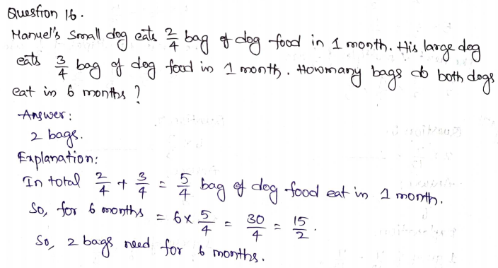 Go Math Grade 4 Answer Key Chapter 8 Multiply Fractions by Whole Numbers Page 472 Q16