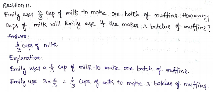 Go Math Grade 4 Answer Key Chapter 8 Multiply Fractions by Whole Numbers Page 473 Q11