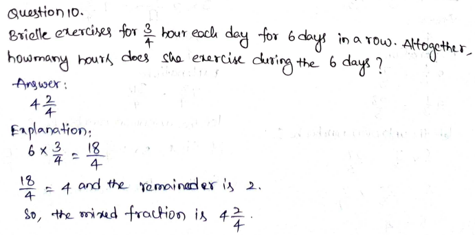 Go Math Grade 4 Answer Key Chapter 8 Multiply Fractions by Whole Numbers Page 479 Q10