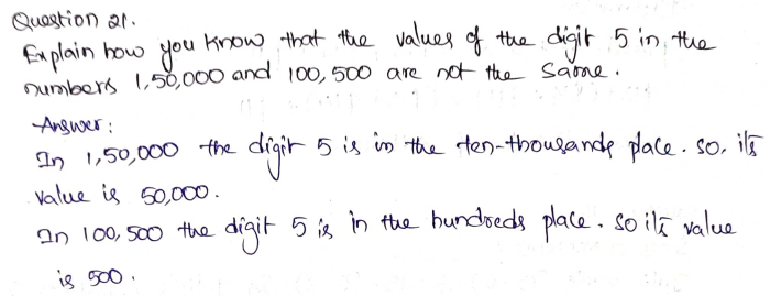 Go Math Grade 5 Answer Key Chapter 1 Place Value, Multiplication, and Expressions Page 12 Q21