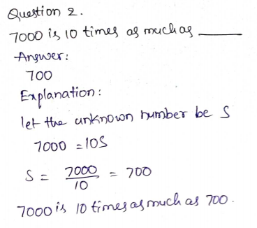 Go Math Grade 5 Answer Key Chapter 1 Place Value, Multiplication, and Expressions Page 55 Q2