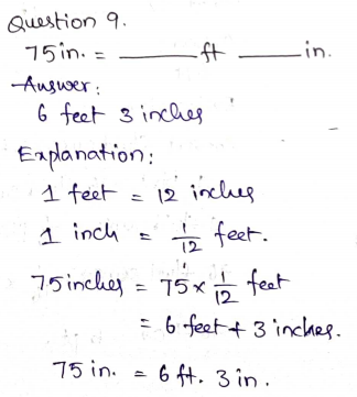 Go Math Grade 5 Answer Key Chapter 10 Convert Units of Measure Page 587 Q9