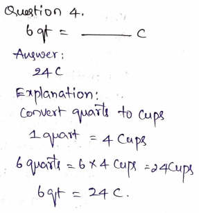 Go Math Grade 5 Answer Key Chapter 10 Convert Units of Measure Page 593 Q4