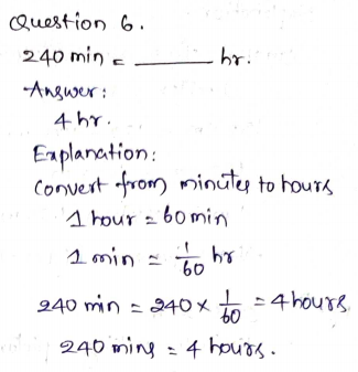 Go Math Grade 5 Answer Key Chapter 10 Convert Units of Measure Page 625 Q6