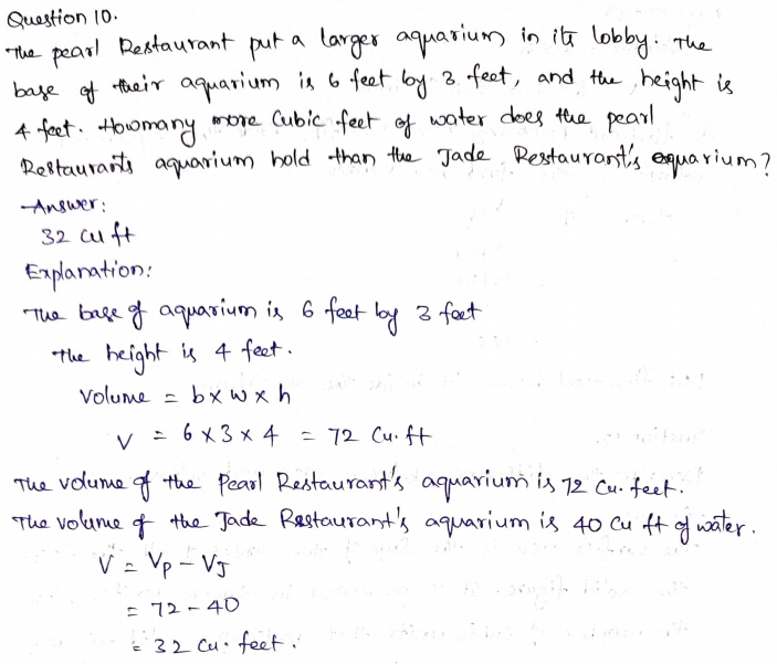 Go Math Grade 5 Answer Key Chapter 11 Geometry and Volume Page 690 Q10