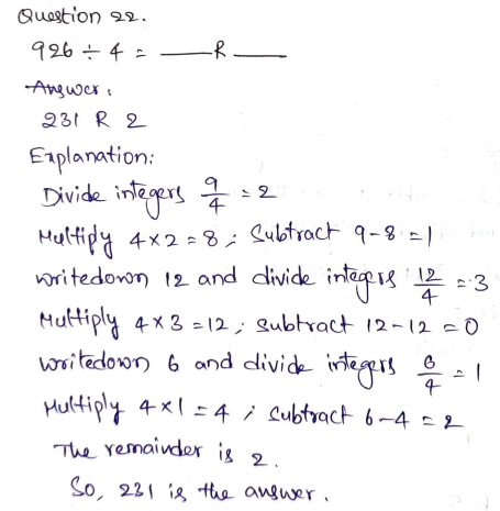 Go Math Grade 5 Answer Key Chapter 2 Divide Whole Numbers Page 63 Q22
