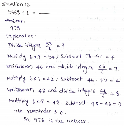 Go Math Grade 5 Answer Key Chapter 2 Divide Whole Numbers Page 67 Q13