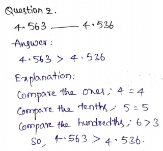 Go Math Grade 5 Answer Key Chapter 3 Add and Subtract Decimals Page 119 Q2