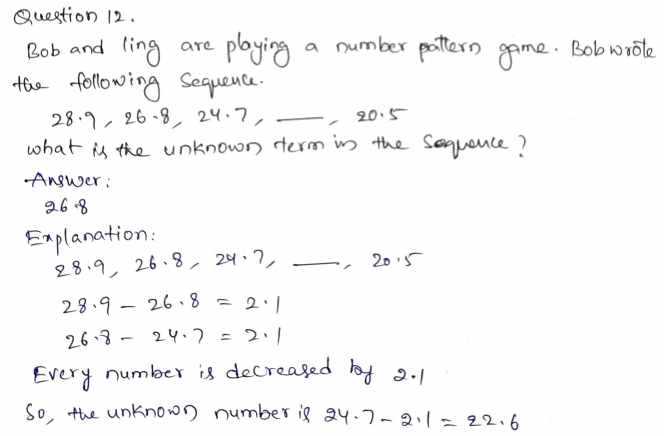 Go Math Grade 5 Answer Key Chapter 3 Add and Subtract Decimals Page 162 Q12