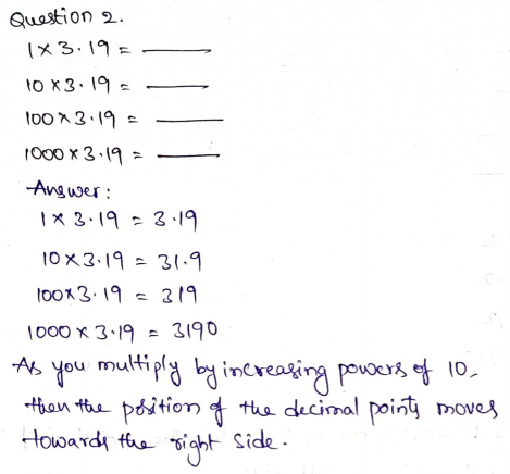 Go Math Grade 5 Answer Key Chapter 4 Multiply Decimals Page 165 Q2