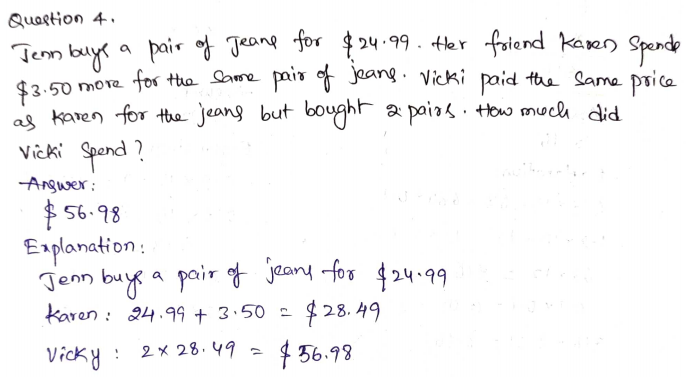 Go Math Grade 5 Answer Key Chapter 4 Multiply Decimals Page 179 Q4