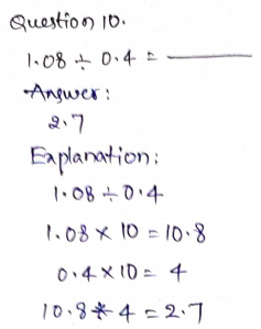 Go Math Grade 5 Answer Key Chapter 5 Divide Decimals Page 235 Q10