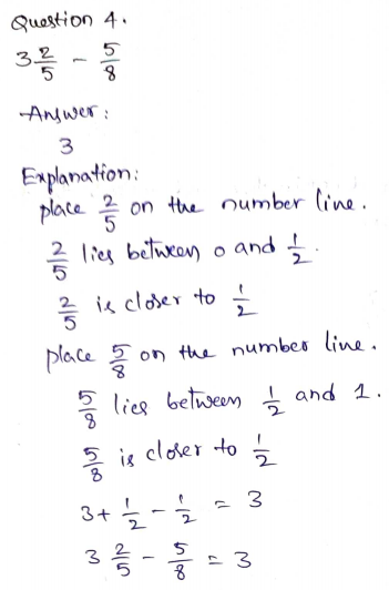 Go Math Grade 5 Answer Key Chapter 6 Add and Subtract Fractions with Unlike Denominators Page 263 Q4