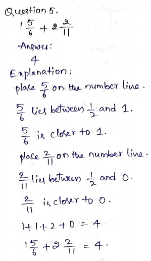 Go Math Grade 5 Answer Key Chapter 6 Add and Subtract Fractions with Unlike Denominators Page 263 Q5