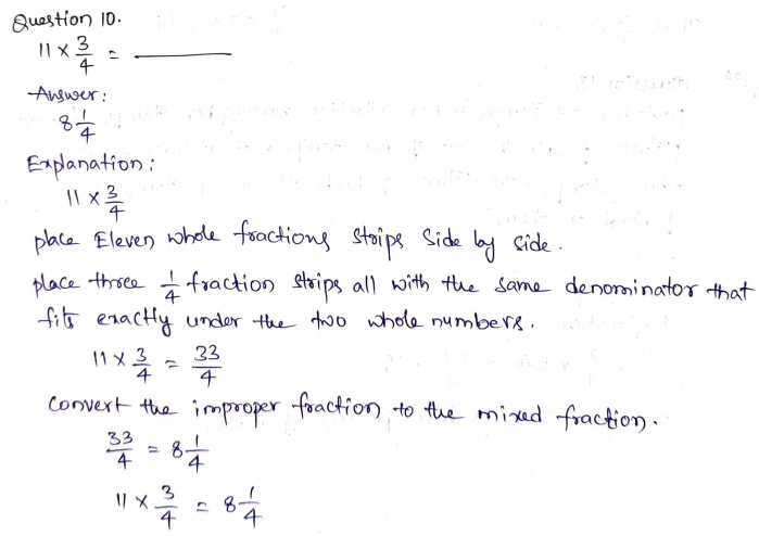Go Math Grade 5 Answer Key Chapter 7 Multiply Fractions Page 297 Q10