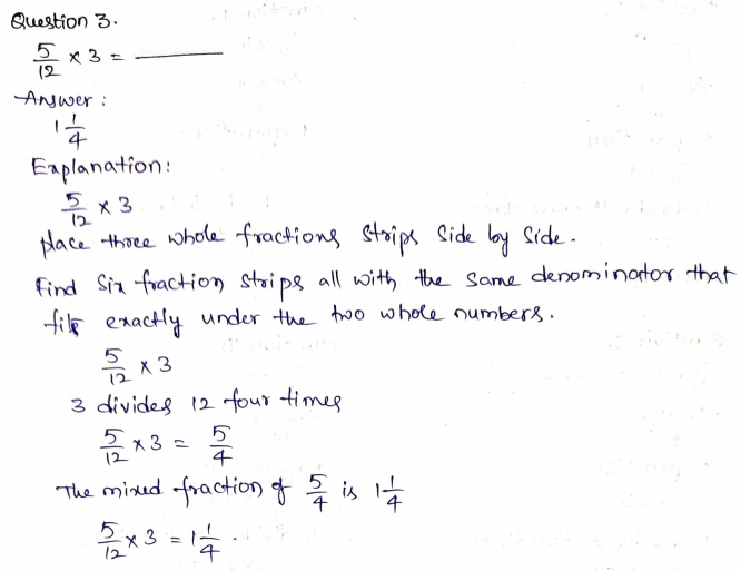 Go Math Grade 5 Answer Key Chapter 7 Multiply Fractions Page 297 Q3