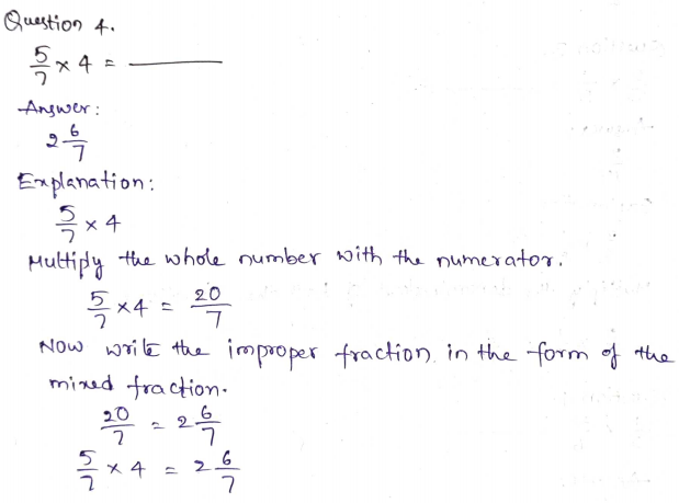 Go Math Grade 5 Answer Key Chapter 7 Multiply Fractions Page 301 Q4